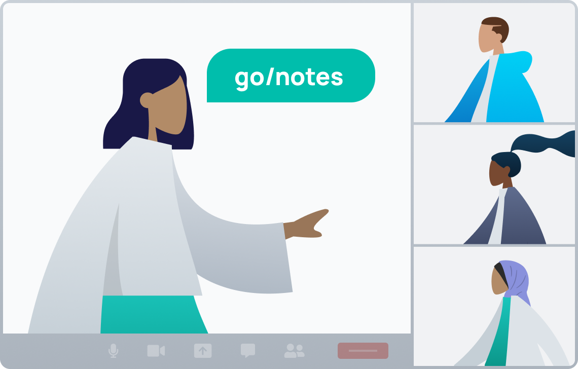 People can gives Go Links® verbally